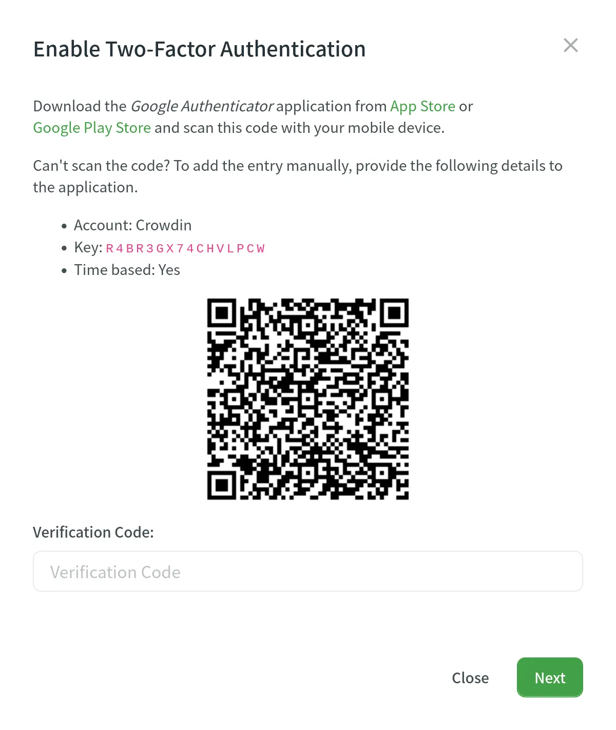 Authenticator-App